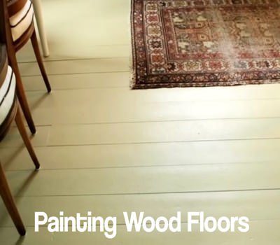 Picture of painted wood floors