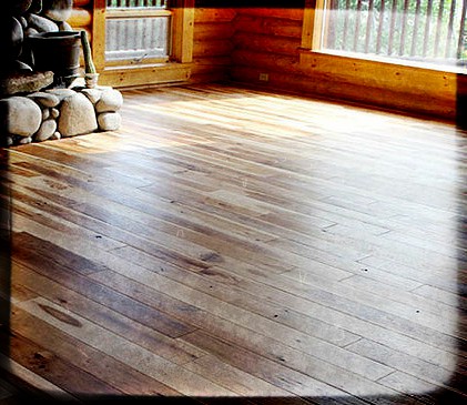 clear your hardwood floors before refinishing